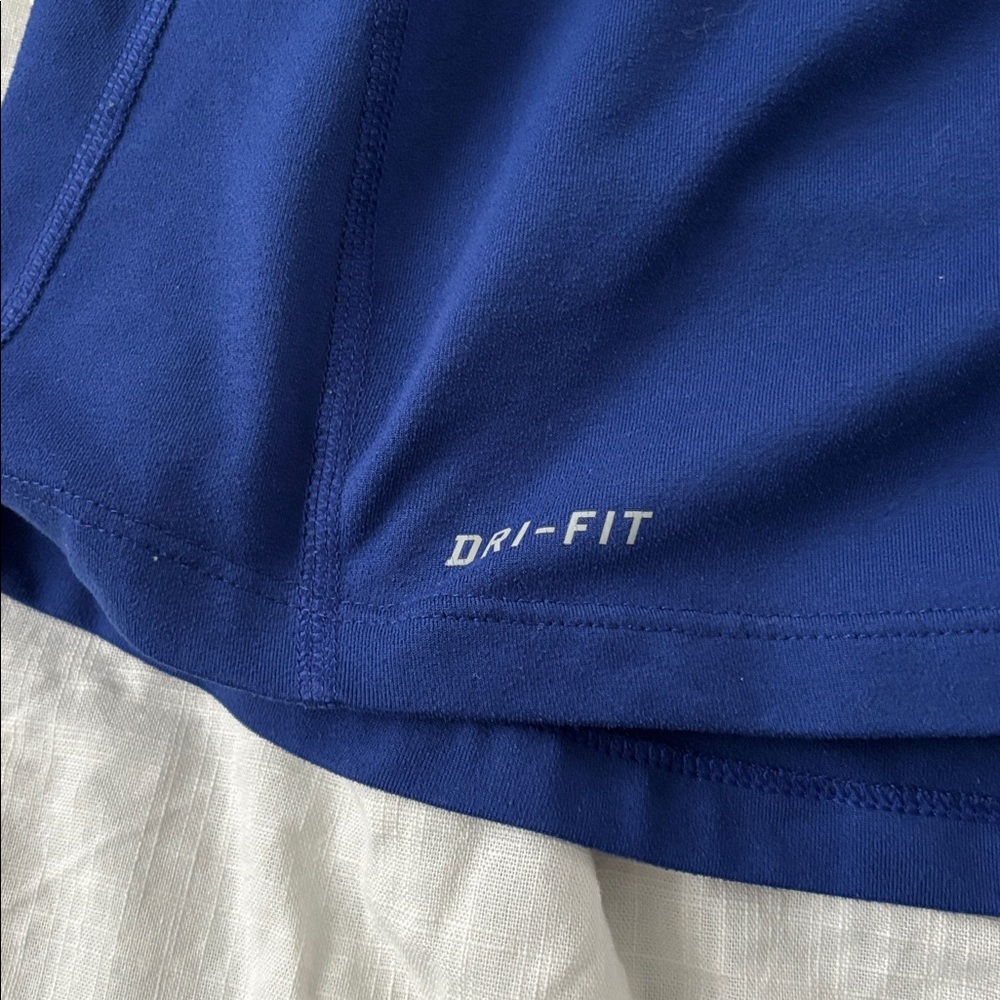 Nike Dri Fit Deep Blue half zip pullover - Picture 3 of 5